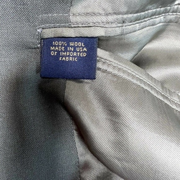 Brooks Brothers Brooksease Men's Green Wool Single Breasted Blazer - Picture 8 of 9